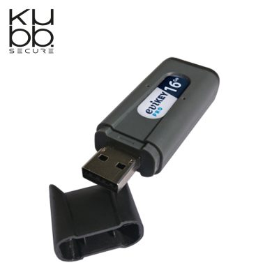EviKey NFC Pro 16 Go – Clé USB NFC avec chiffrement avancé et packaging KUBB Secure