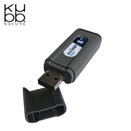 EviKey NFC Pro 8 Go – Clé USB NFC ultra-sécurisée avec packaging KUBB Secure