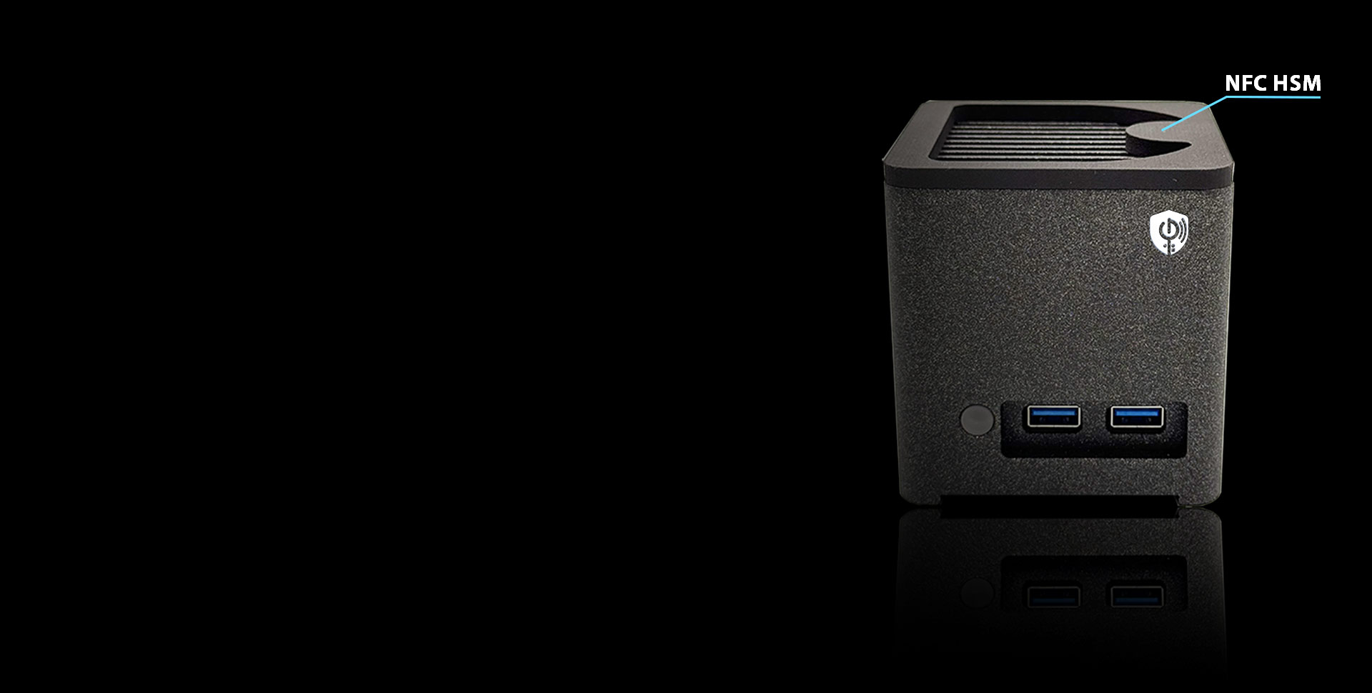 Mini-PC KUBB Secure avec module NFC HSM intégré pour chiffrement PassCypher HSM PGP