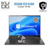 Vision Secure Laptop avec module NFC HSM PassCypher intégré sous le pavé tactile